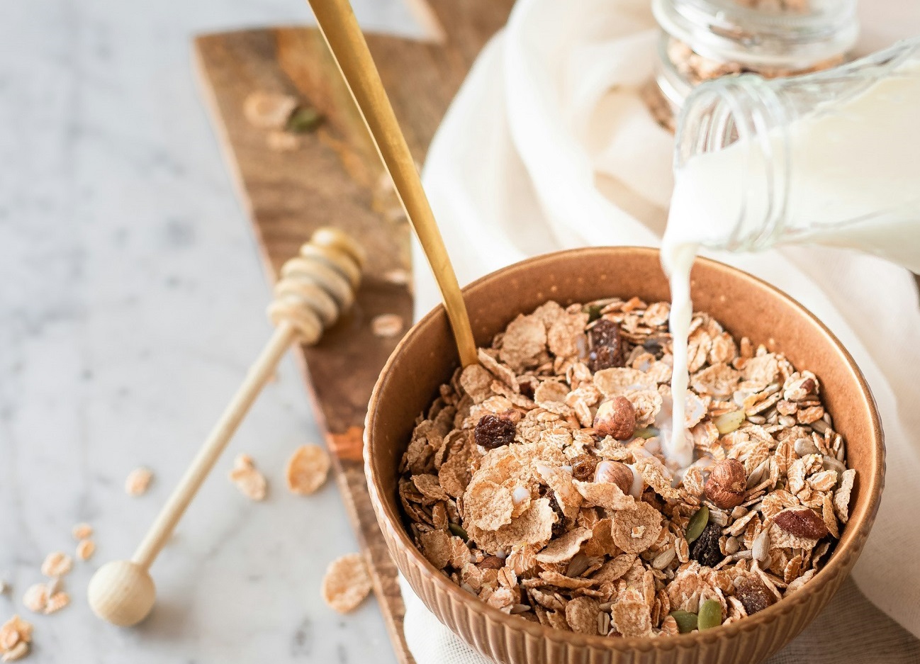 Pourquoi boire du lait écrémé au petit-déjeuner