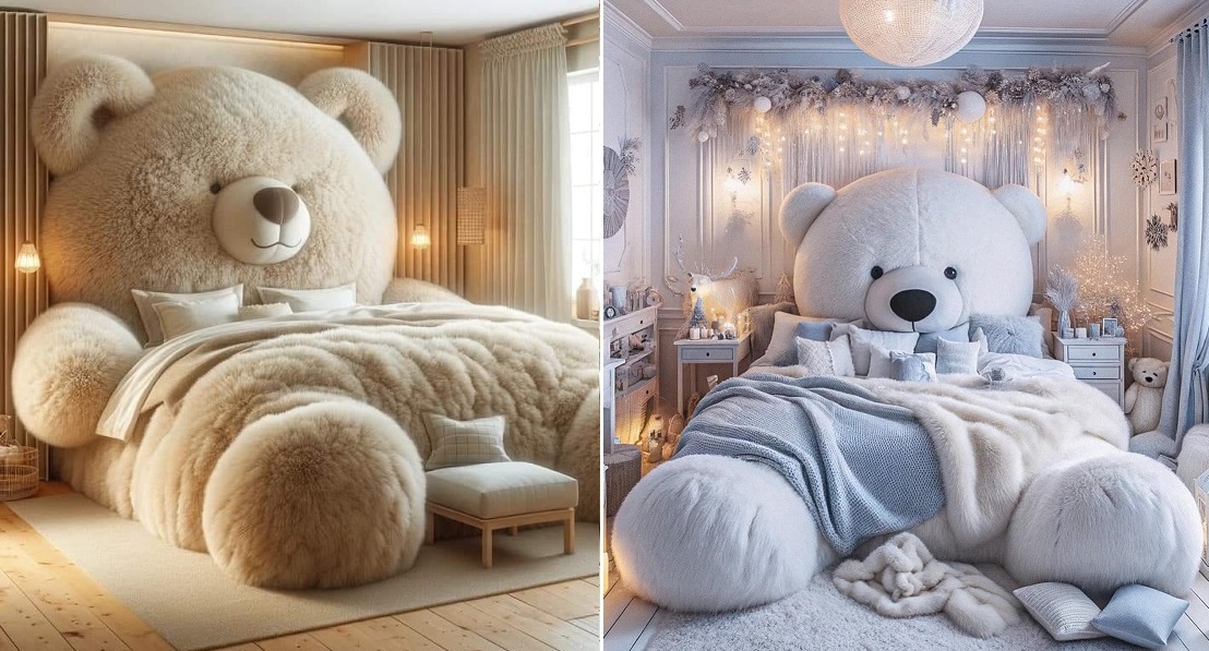 Lit nounours cocooning