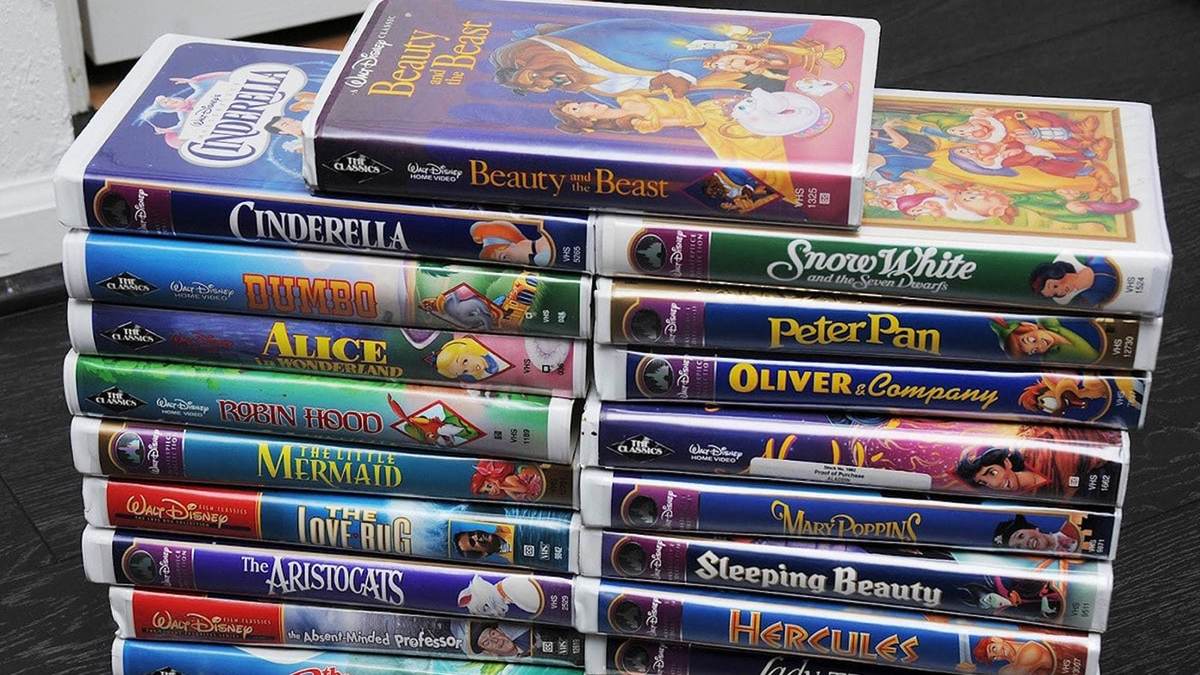 Prix des cassettes VHS Disney