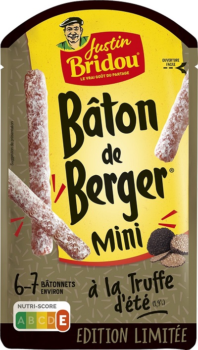 Baton de Berger à la Mini Truffe d'été Justin Bridou : le prix