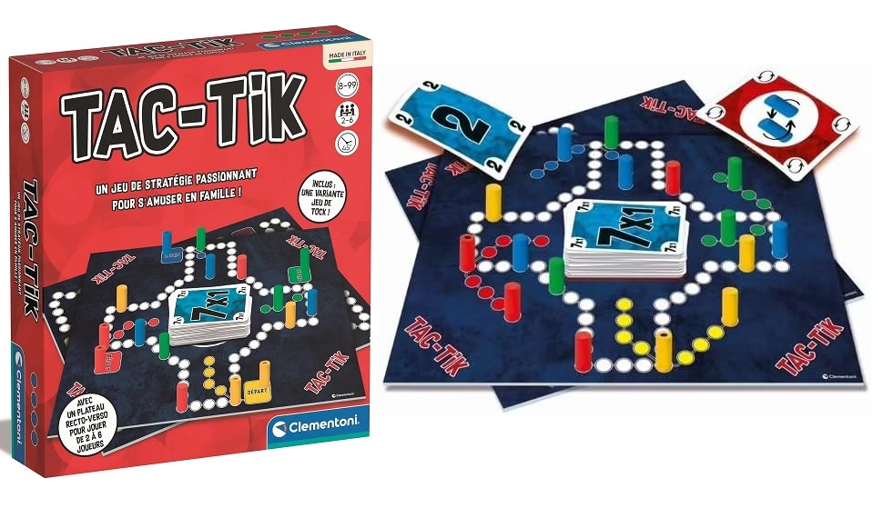 Tac-Tik, le jeu de stratégie de Clementoni parfait pour Noël