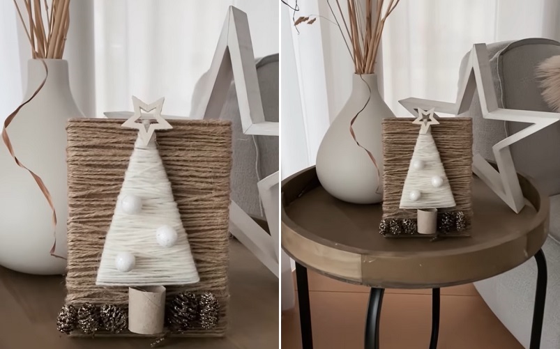 Tutoriel pour faire des sapins en laine