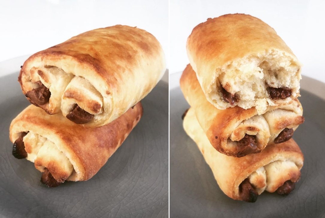 Recette de pain au chocolat maison brioché moelleux facile