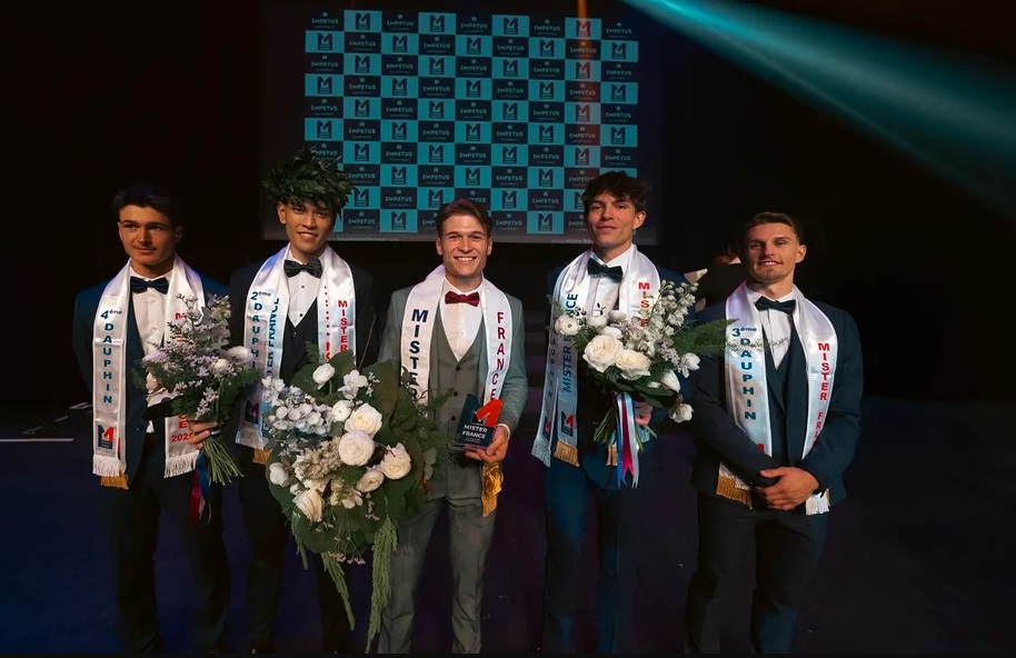 Les 5 premiers Mister France 2025