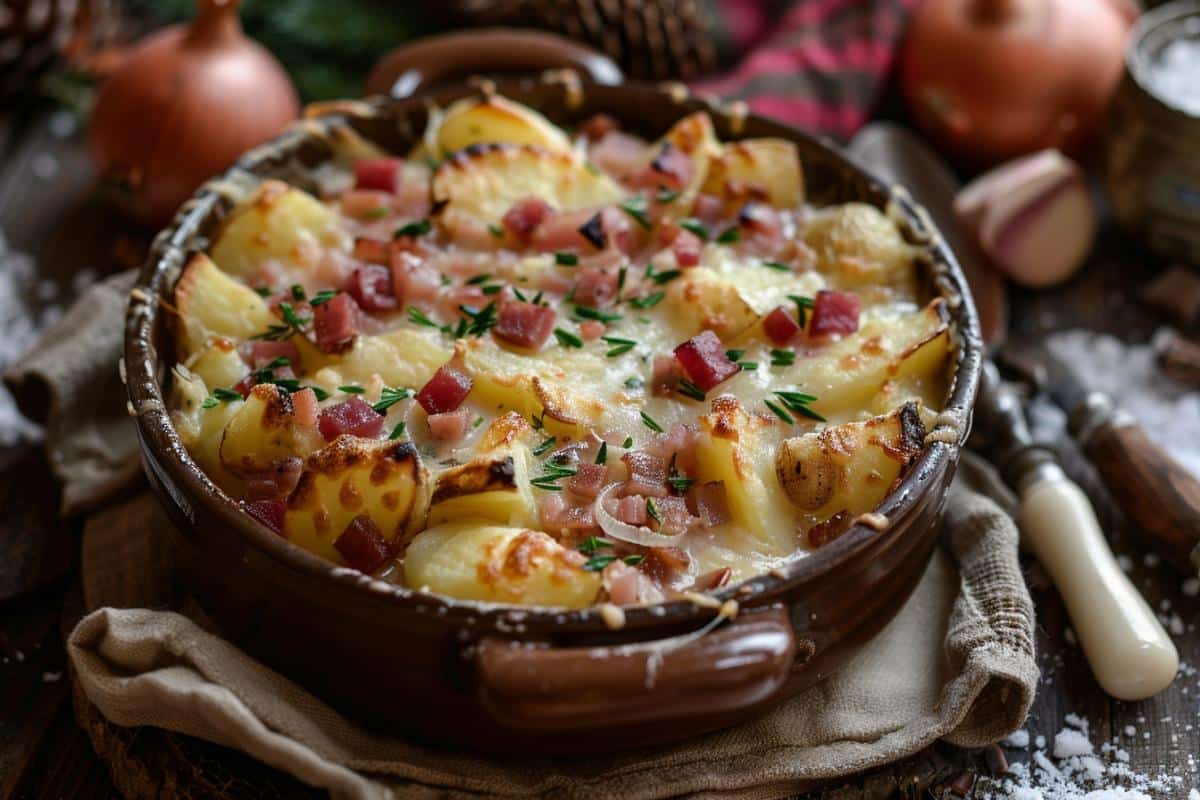 Idées de repas d'hiver réconfortants comme la tartiflette ou la raclette