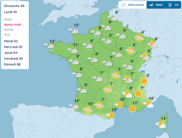 Météo : ce qui nous attend vraiment la semaine prochaine selon Météo-France