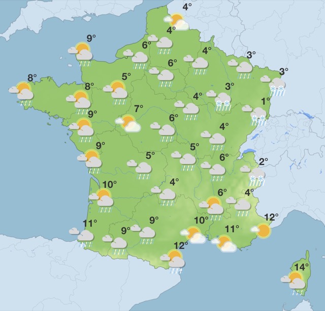 Froid, neige puis pluie&nbsp;: ce qui attend vraiment la France la semaine prochaine