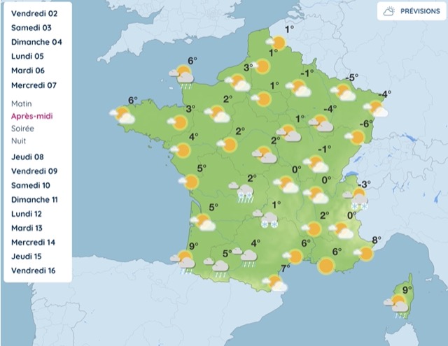 M&eacute;t&eacute;o&nbsp;: voici les r&eacute;gions o&ugrave; la neige va tomber cette semaine en France