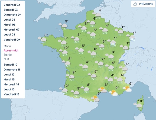 M&eacute;t&eacute;o&nbsp;: voici les r&eacute;gions o&ugrave; la neige va tomber cette semaine en France