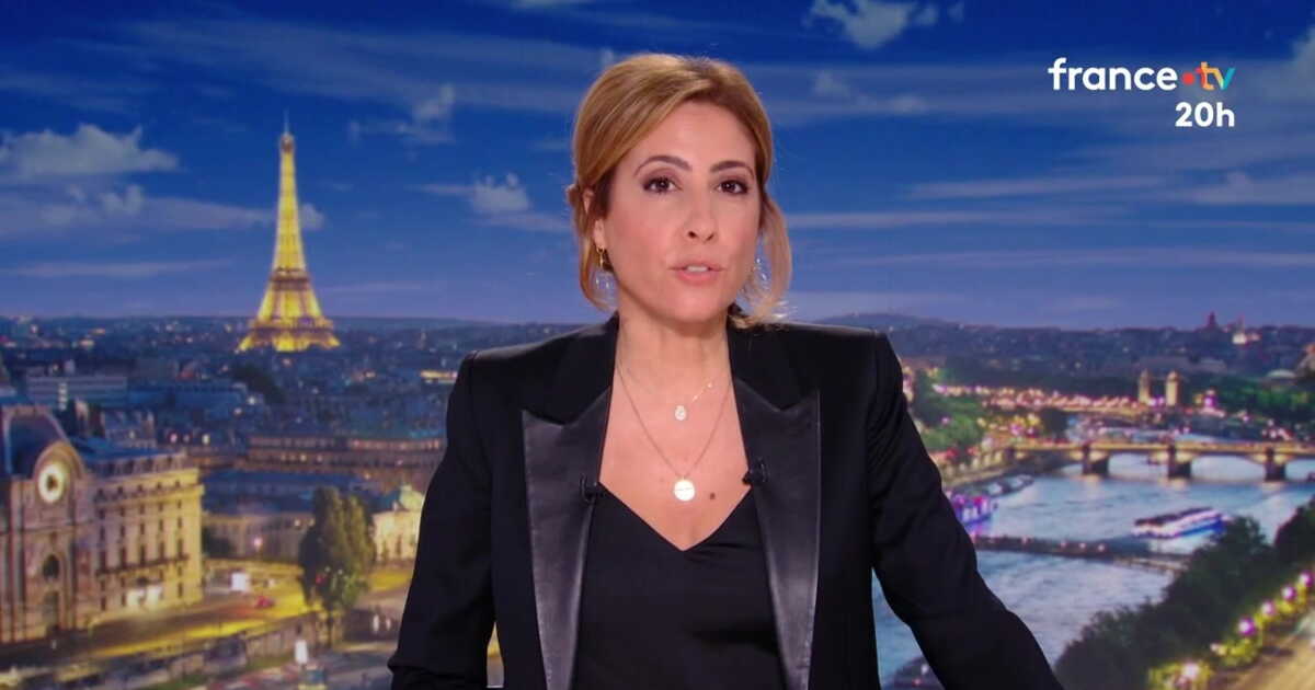 Humour discret de L&eacute;a Salam&eacute; ou pique assum&eacute;e&nbsp;? Ce d&eacute;tail du JT qui fait d&eacute;bat