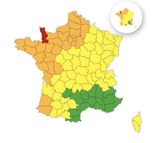 Vents violents&nbsp;: pourquoi une vigilance orange &eacute;tendue &agrave; 32 d&eacute;partements ce vendredi