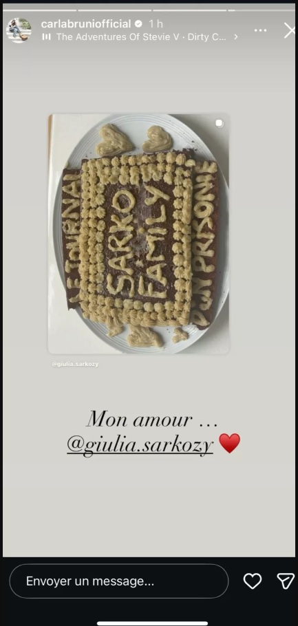 Nicolas Sarkozy : la surprise de Giulia qui attendrit toute la famille (et fait le buzz sur les réseaux)