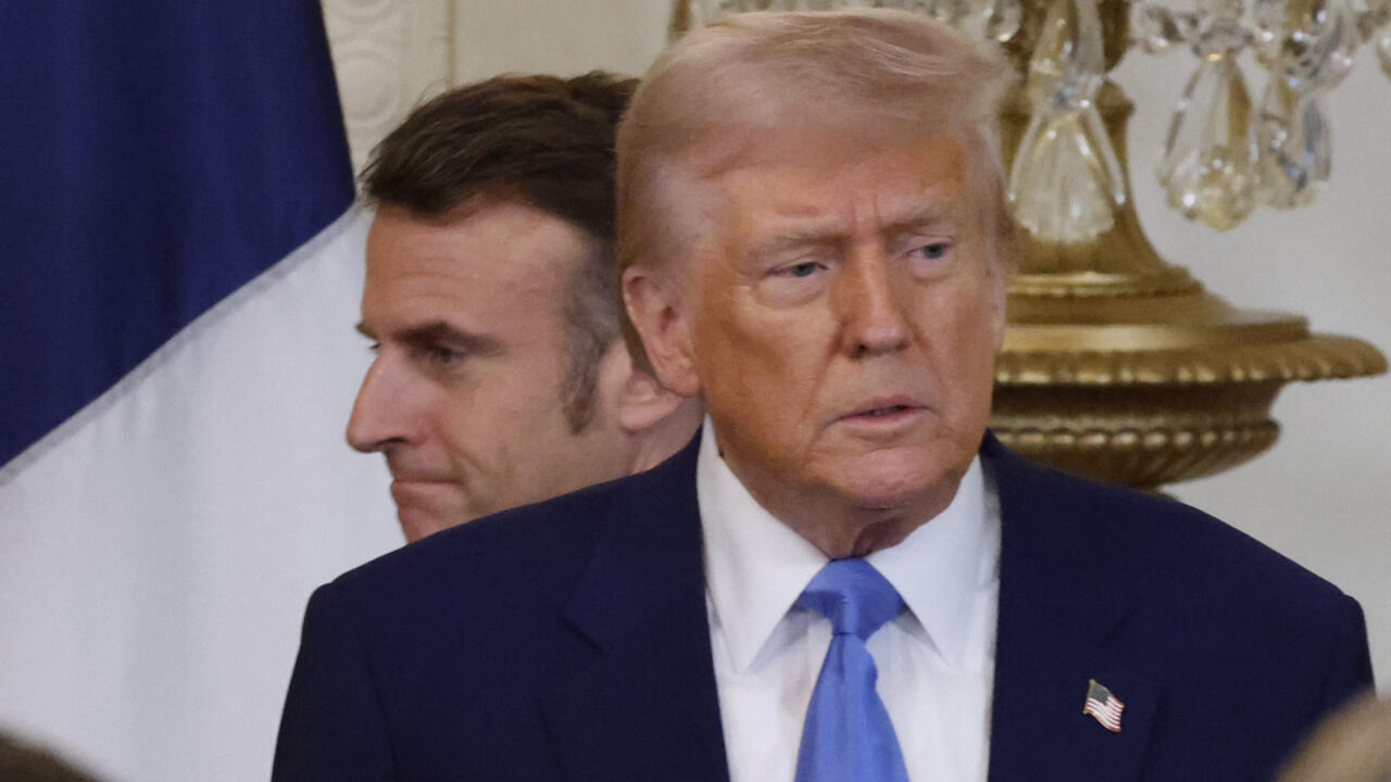 Il faut s&rsquo;assurer que la porte est bien ferm&eacute;e&nbsp;: comment Donald Trump a tourn&eacute; en d&eacute;rision la sc&egrave;ne des Macron