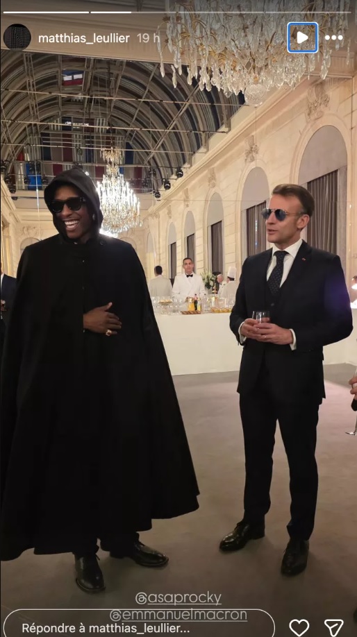 Emmanuel Macron en lunettes à l’Élysée : cette photo avec une star du rap qui affole les réseaux