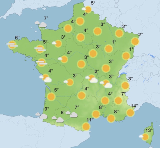 Grand froid : ces 18 départements sous vigilance jaune, la chute des températures inquiète