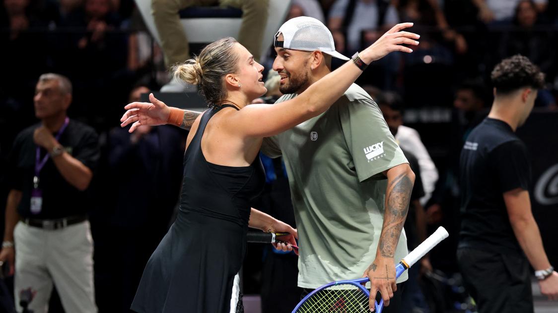 Aryna Sabalenka - Nick Kyrgios dans la bataille des sexes&nbsp;: ce match de tennis qui a mis tout le monde mal &agrave; l&rsquo;aise