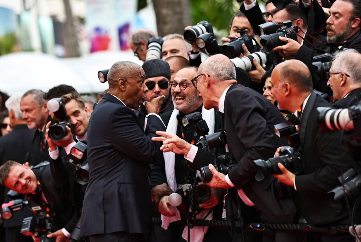 Denzel Washington : altercation inattendue, standing ovation et Palme d’honneur à Cannes 2025