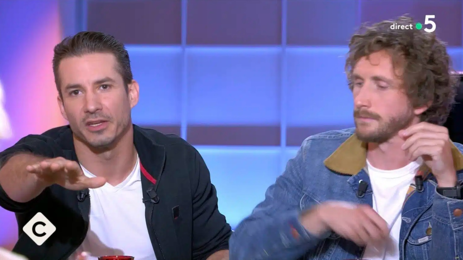 Jérémy Ferrari ironise sur une possible rechute après une grande maladresse sur le plateau de C à vous