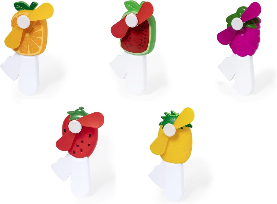 Le lot de 2 ventilateurs fruits (8,99 €)