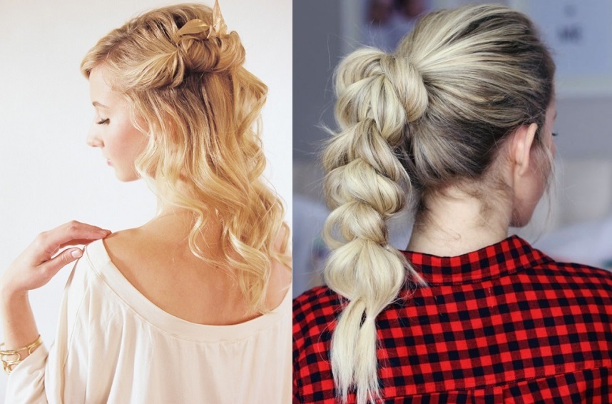 12 jolies idées de coiffures pour cheveux mi-longs