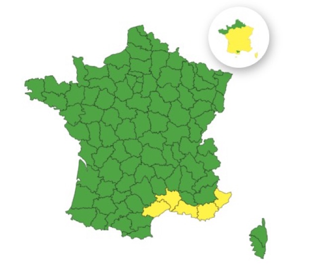 Canicule : 5 départements placés en vigilance jaune ce mercredi 20 août