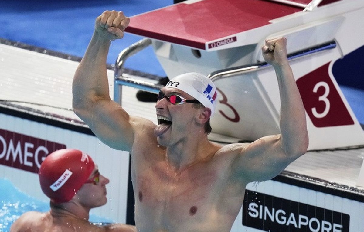 Mondiaux de natation : Maxime Grousset en or sur 100m papillon