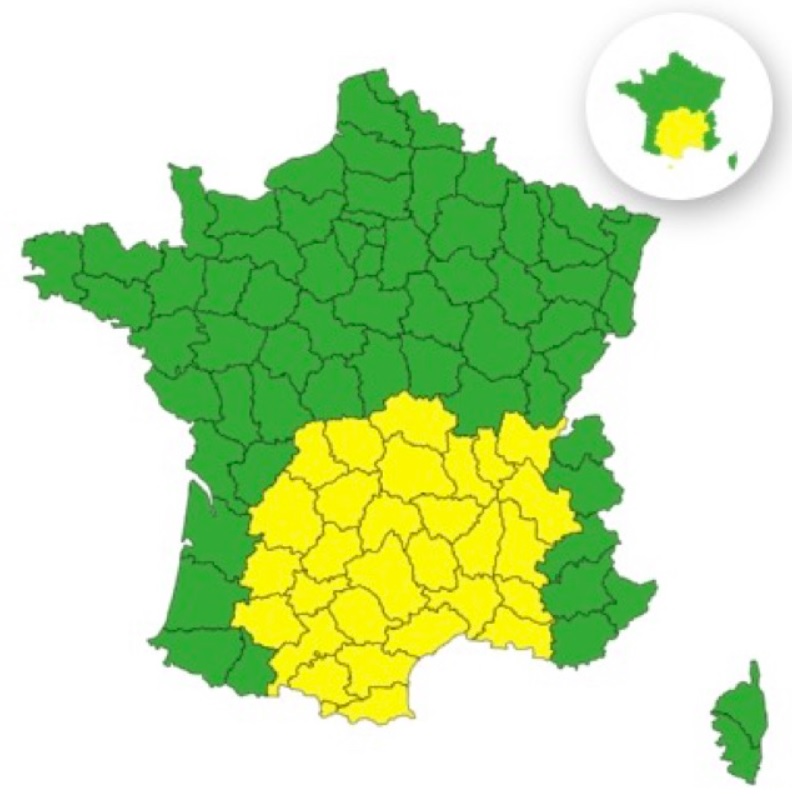 Orages : 29 départements placés en vigilance jaune ce dimanche 31 août 2025