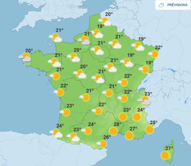 Prévisions météo : quel temps fera t-il vendredi 5 septembre ? 2025