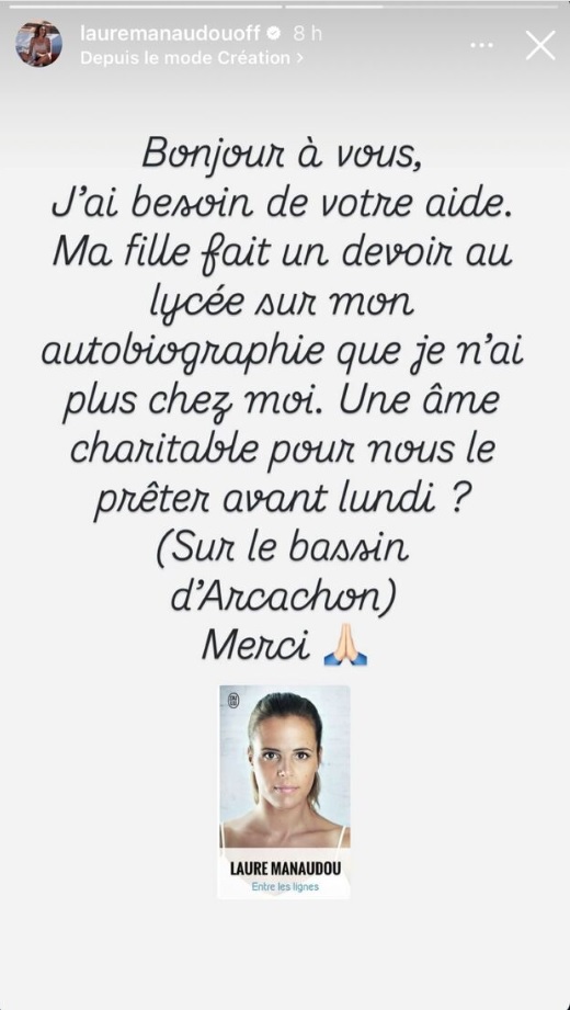 L’appel à l'aide inattendu de Laure Manaudou pour sa fille qui surprend ses followers