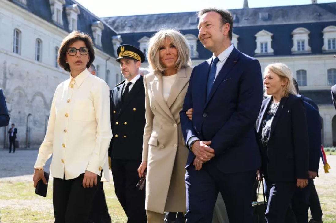 Brigitte Macron et Rachida Dati forment un duo chic et complice des looks assortis dans le Loir-et-Cher