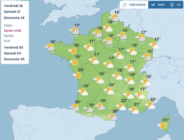 Météo : voici quand le beau temps reviendra enfin en France