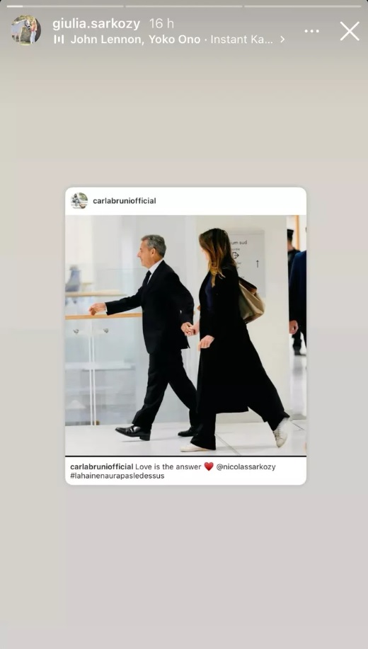 Nicolas Sarkozy condamné : la réaction inattendue de sa fille Giulia, 13 ans