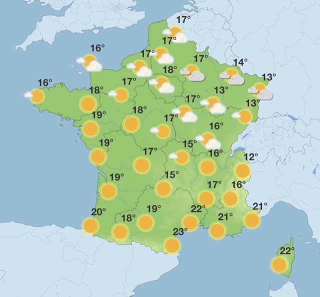 Météo : retour du soleil, voici le temps qu'il fera cette semaine