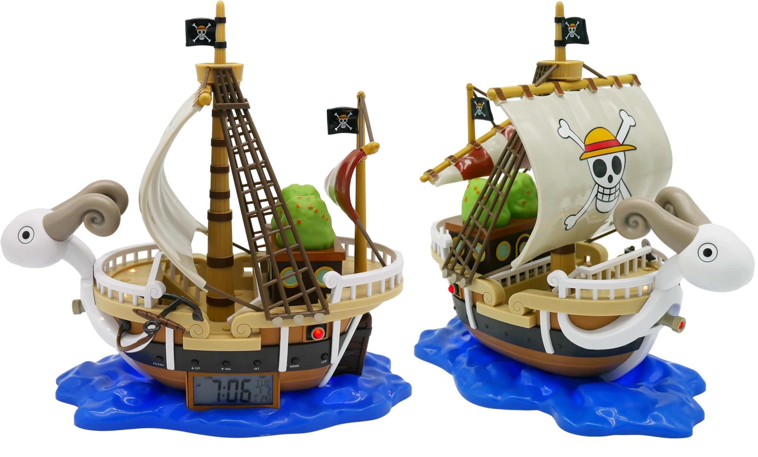Le réveil lumineux Vogue Merry One Piece de Teknofun : le cadeau parfait pour tous les apprentis pirates