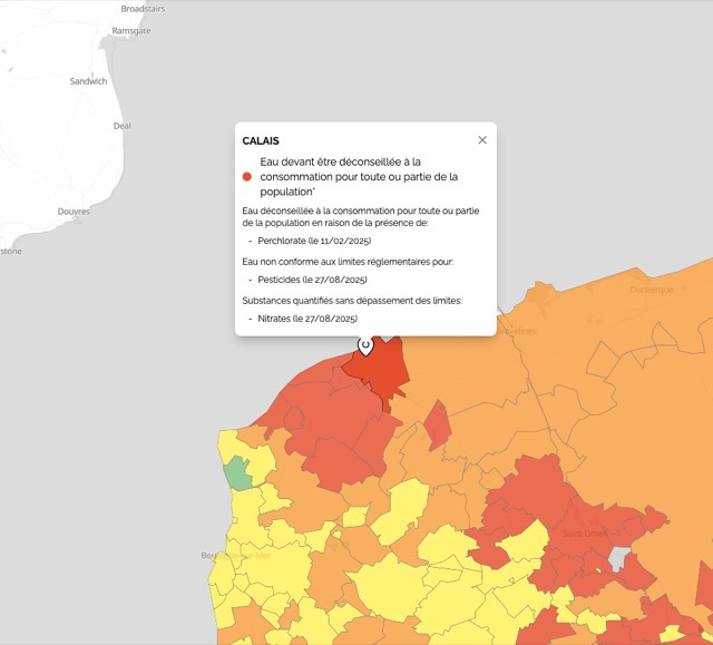 carte-france-qualite-eau-du-robinet-caen-nord