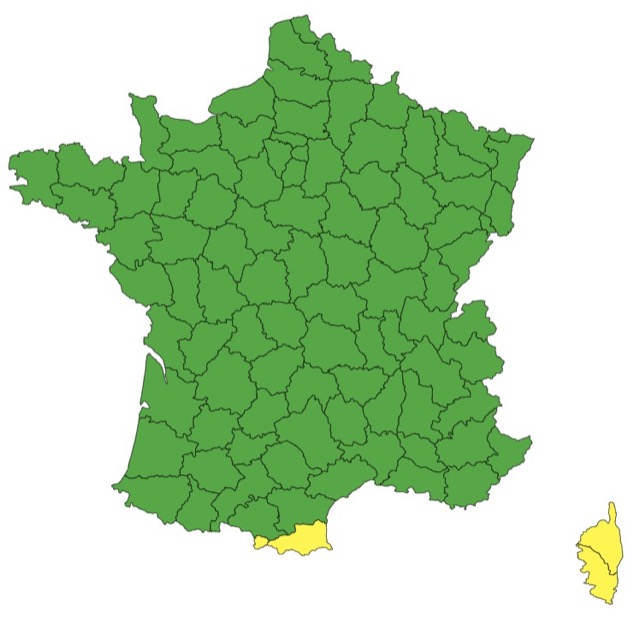Orages : voici les deux départements placés en vigilance jaune ce mercredi 15 octobre 2025