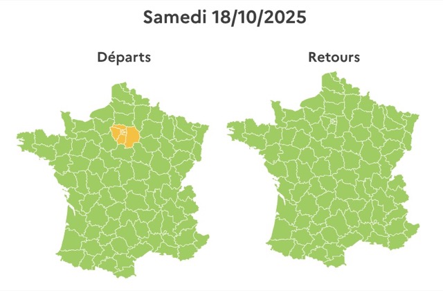 Bison Futé alerte : gros bouchons attendus dès vendredi pour le week-end de la Toussaint