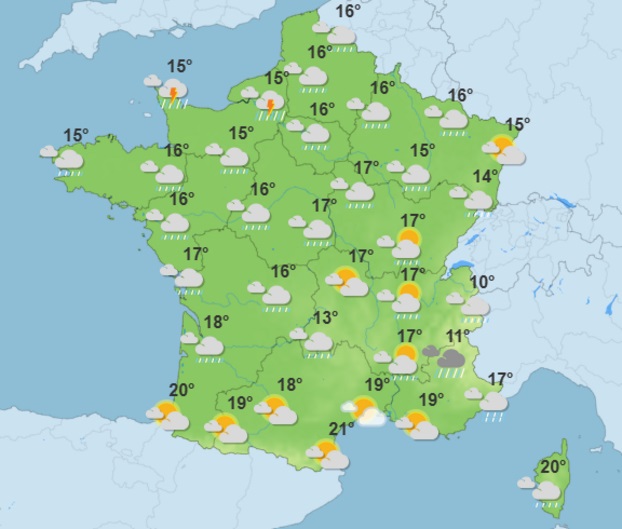 Pluie, vent, baisse des températures : la météo se déchaîne cette semaine