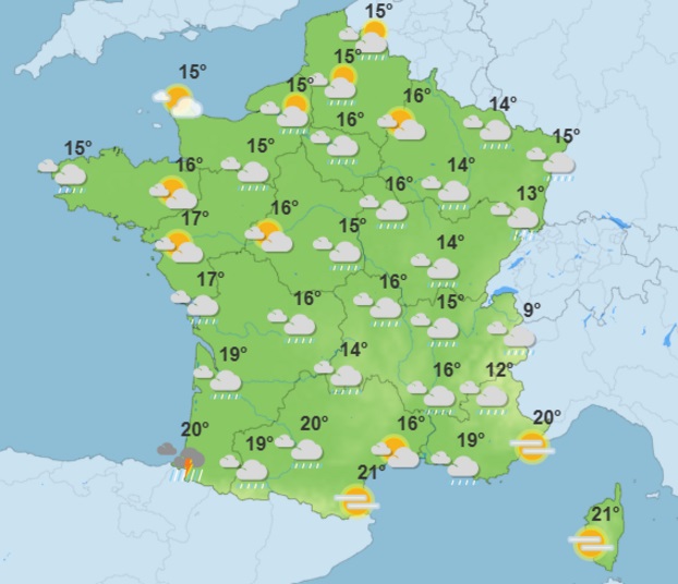Pluie, vent, baisse des températures : la météo se déchaîne cette semaine