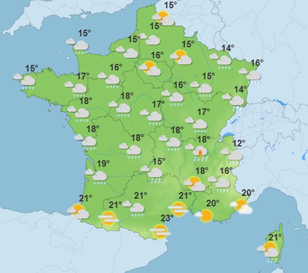 Pluie, vent, baisse des températures : la météo se déchaîne cette semaine