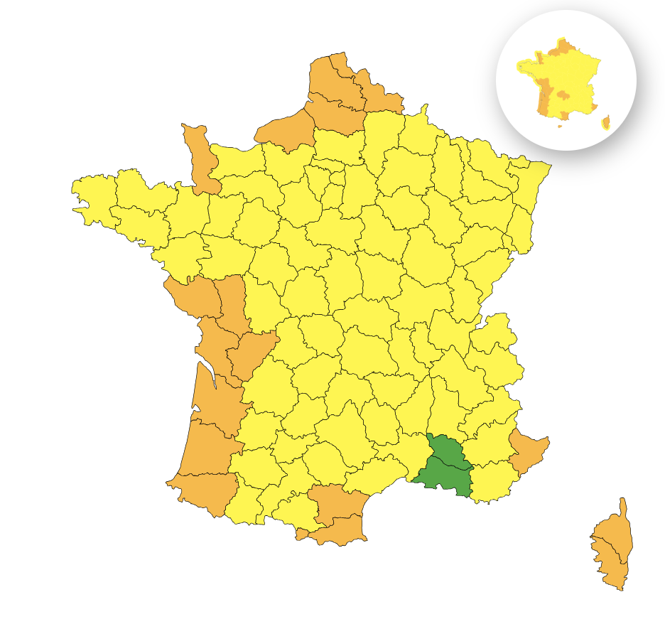 Tempête Benjamin : ces régions où le vent va frapper le plus fort ce jeudi