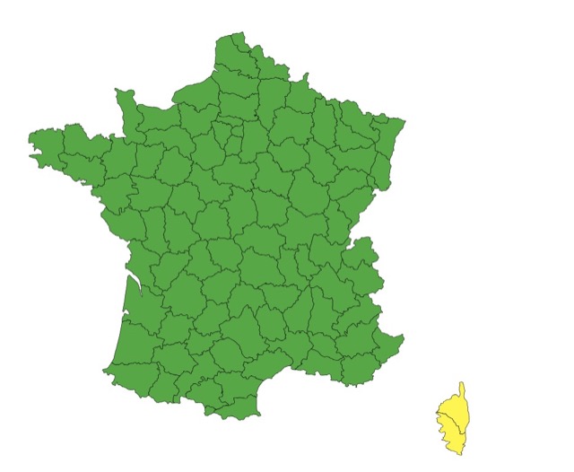 Vents violents : voici les 2 départements placés en vigilance jaune ce dimanche 26 octobre 2025