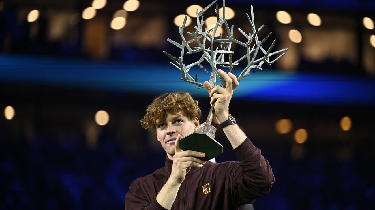Nouveau classement ATP : Jannik Sinner devient numéro 1 mondial après son sacre au Masters 1000 de Paris