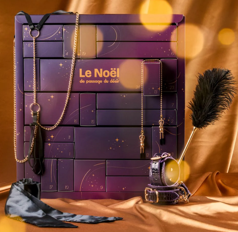 Calendrier de l’Avent Passage du Désir : 189 € pour 24 surprises coquines d'une valeur réelle de 669 € !