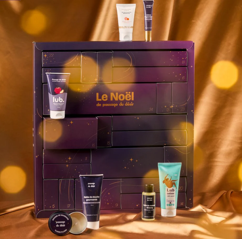 Calendrier de l’Avent Passage du Désir : 189 € pour 24 surprises coquines d'une valeur réelle de 669 € !