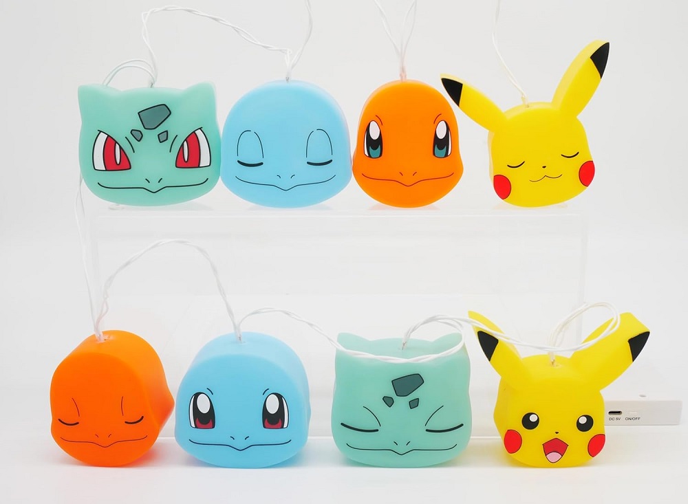 Pokémon : 6 lampes et figurines lumineuses Teknofun à glisser sous le sapin pour faire briller les yeux des fans