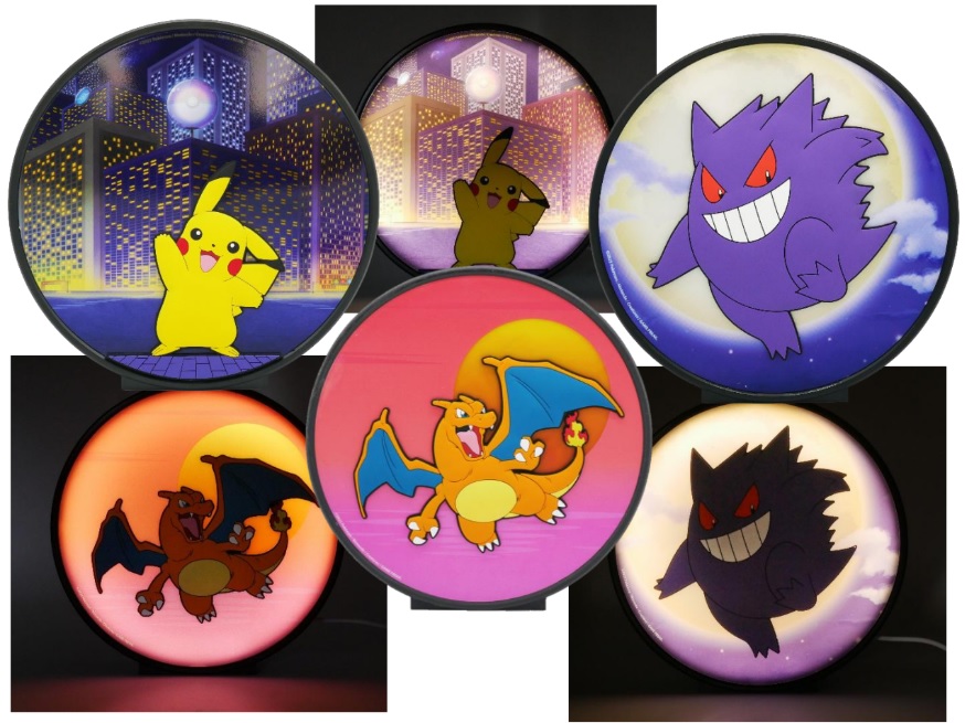 Pokémon : 6 lampes et figurines lumineuses Teknofun à glisser sous le sapin pour faire briller les yeux des fans