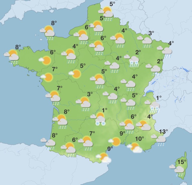 Météo : jusqu’à 0°C attendus, voici les régions où les températures vont chuter brutalement la semaine prochaine