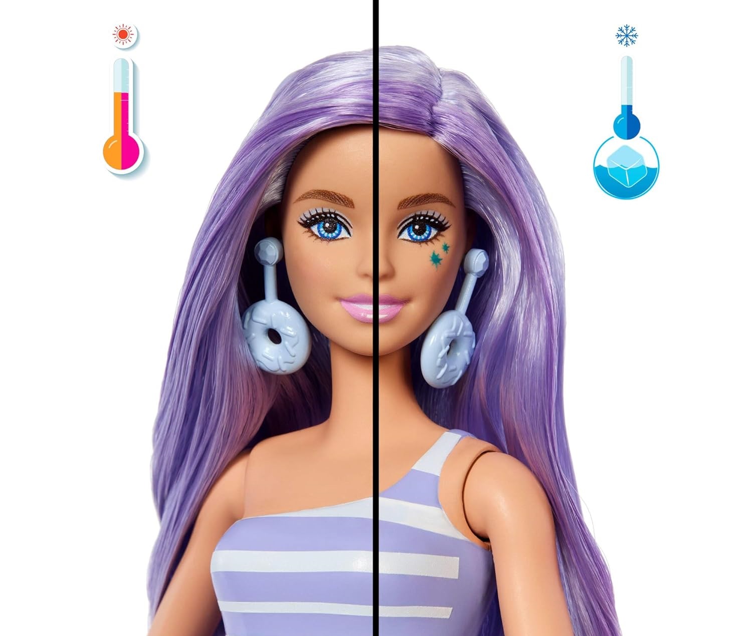 Barbie Pop Reveal : 8 surprises et un look magique qui change selon la température