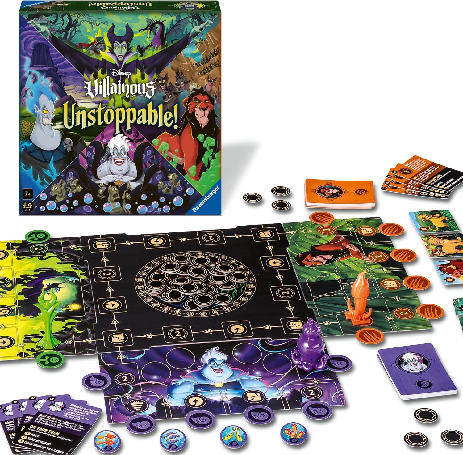 Disney Villainous Unstoppable : le jeu machiavélique et familial qui va animer vos moments en famille à Noël